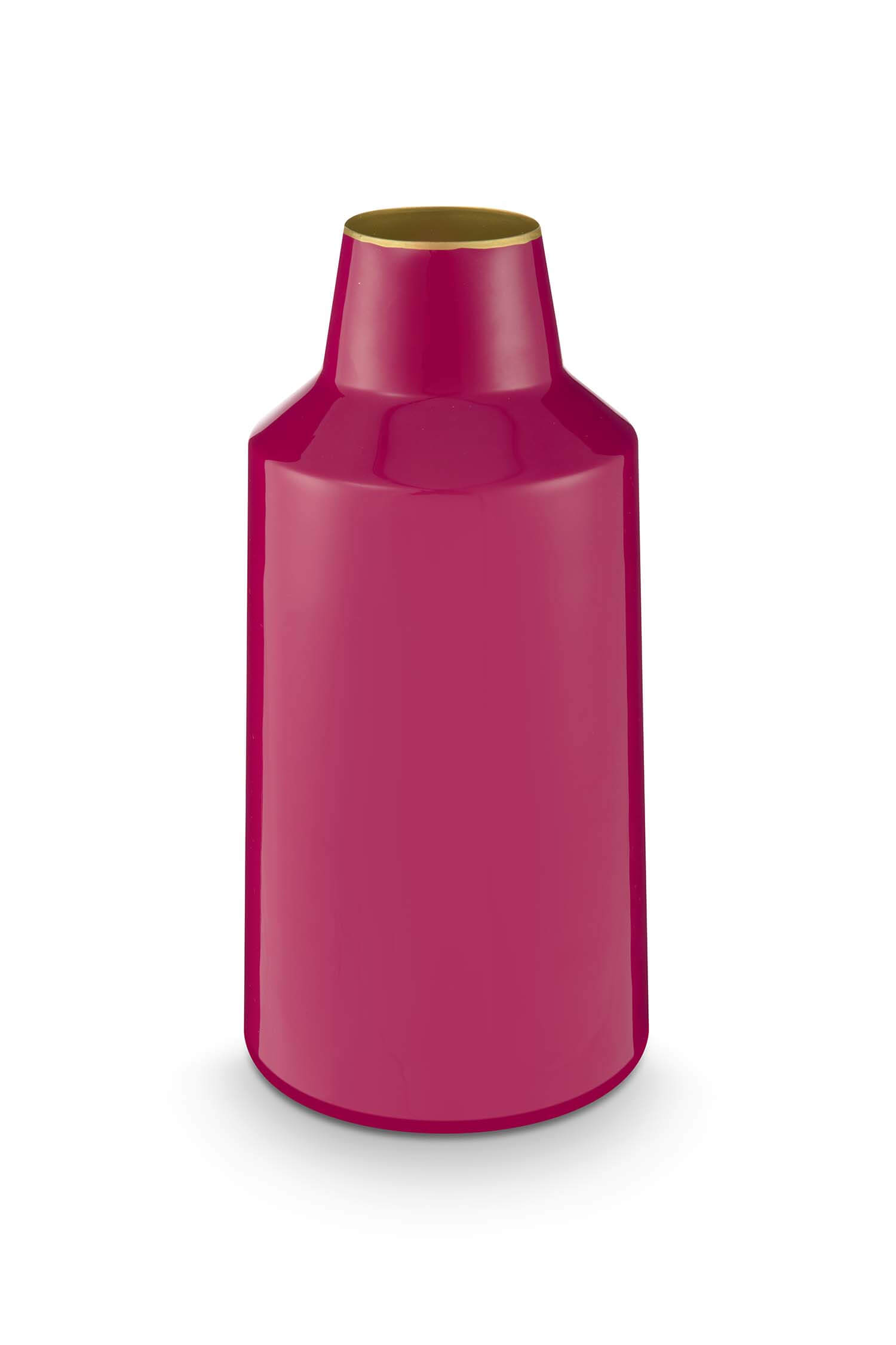 Pip Studio Vaas Metaal Roze 28cm - Officiële Webshop