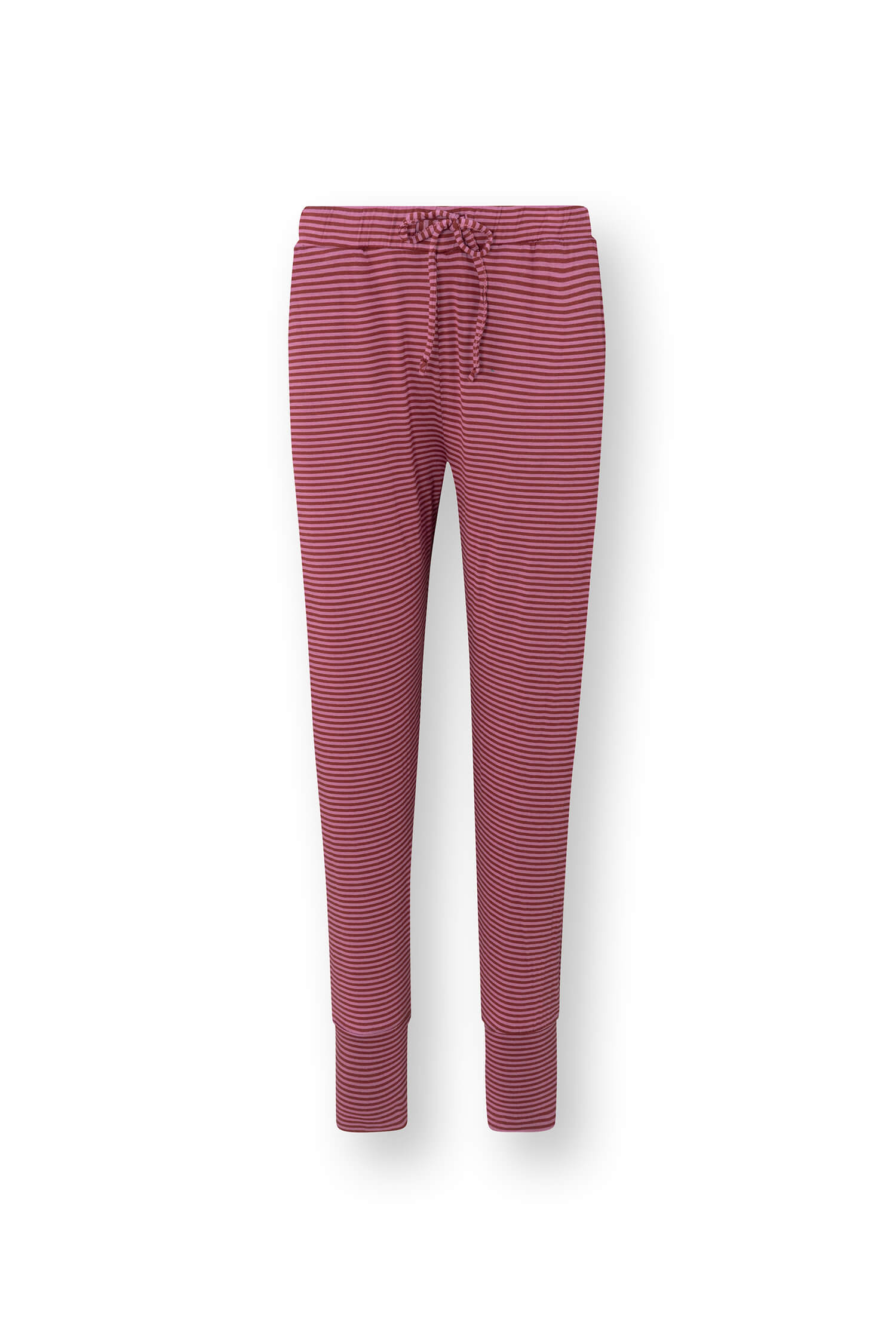 Pip Studio Bobien Lange Broek Little Sumo Stripe Roze L - Officiële Webshop
