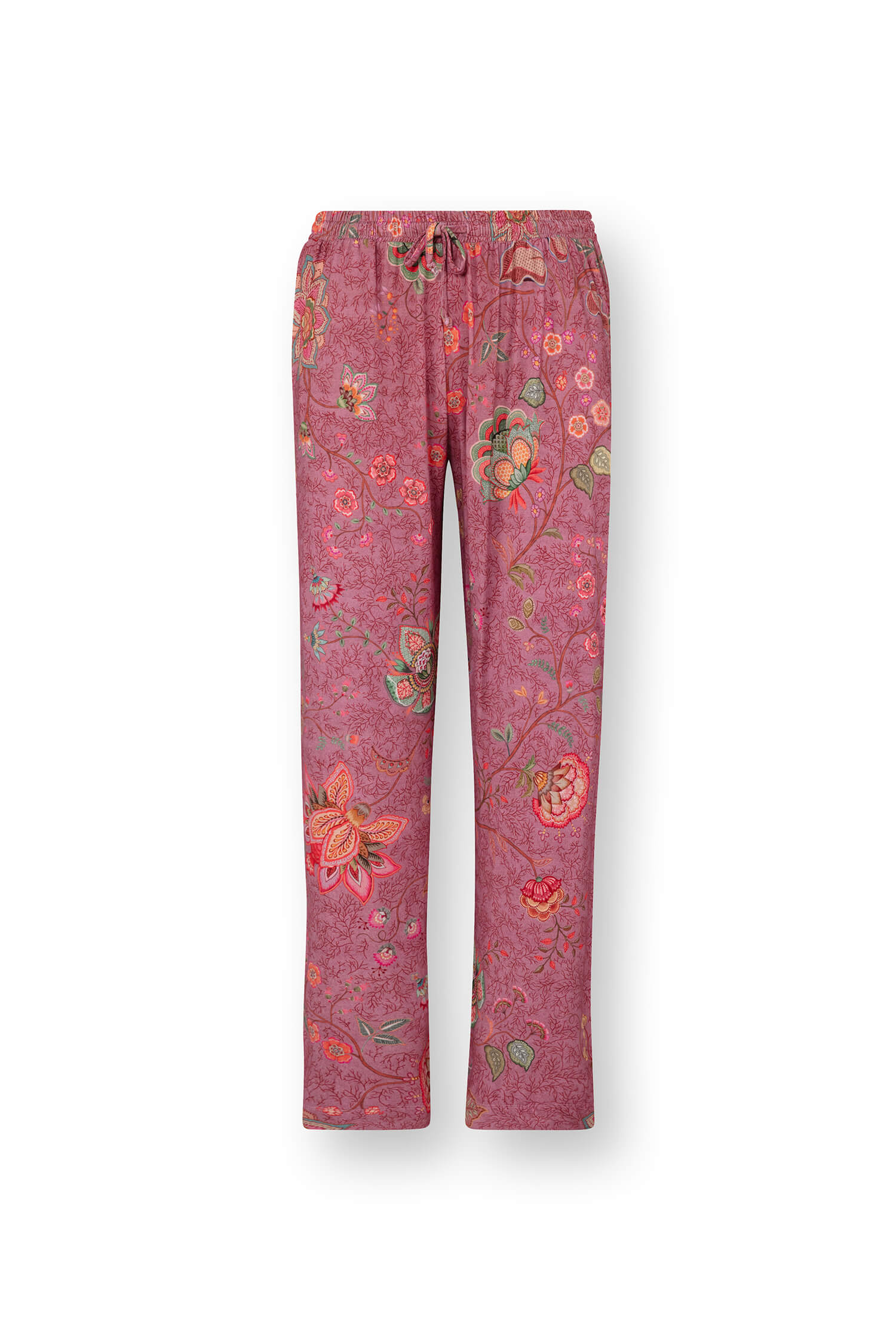 Pip Studio Belin Lange Broek Mumbai Morning Roze S - Officiële Webshop