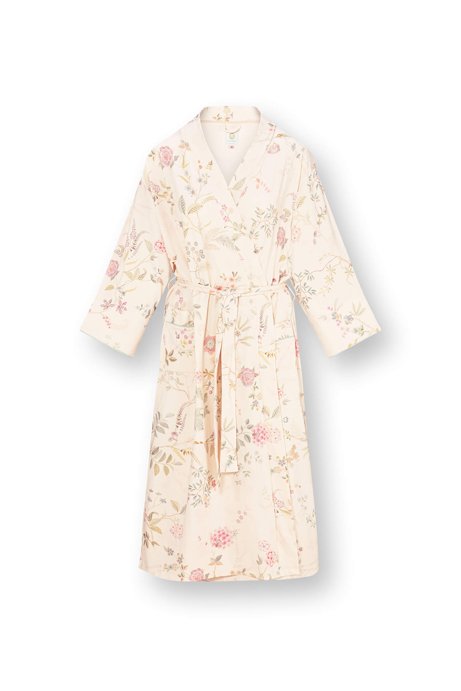 Pip Studio Noa Kimono Bodhi Flower Gebroken Wit XS - Officiële Webshop