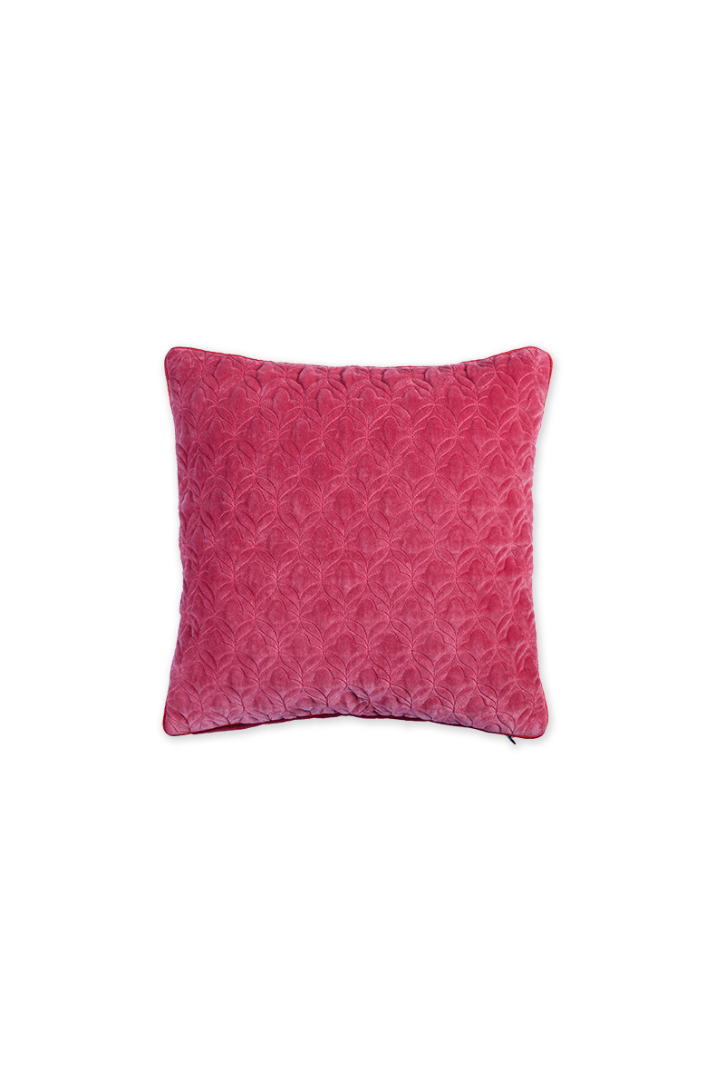 Color Relation Product Cushion Velvet Quilty Dreams Red