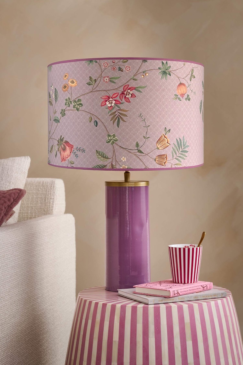 Pip Studio Lampenkap La Dolce Vita Lila 40 x 26 cm - Officiële Webshop