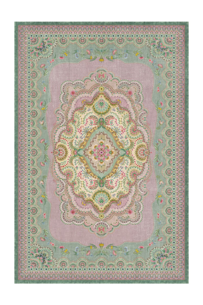 Color Relation Product Carpet Majorelle by Pip Lilac/Green
