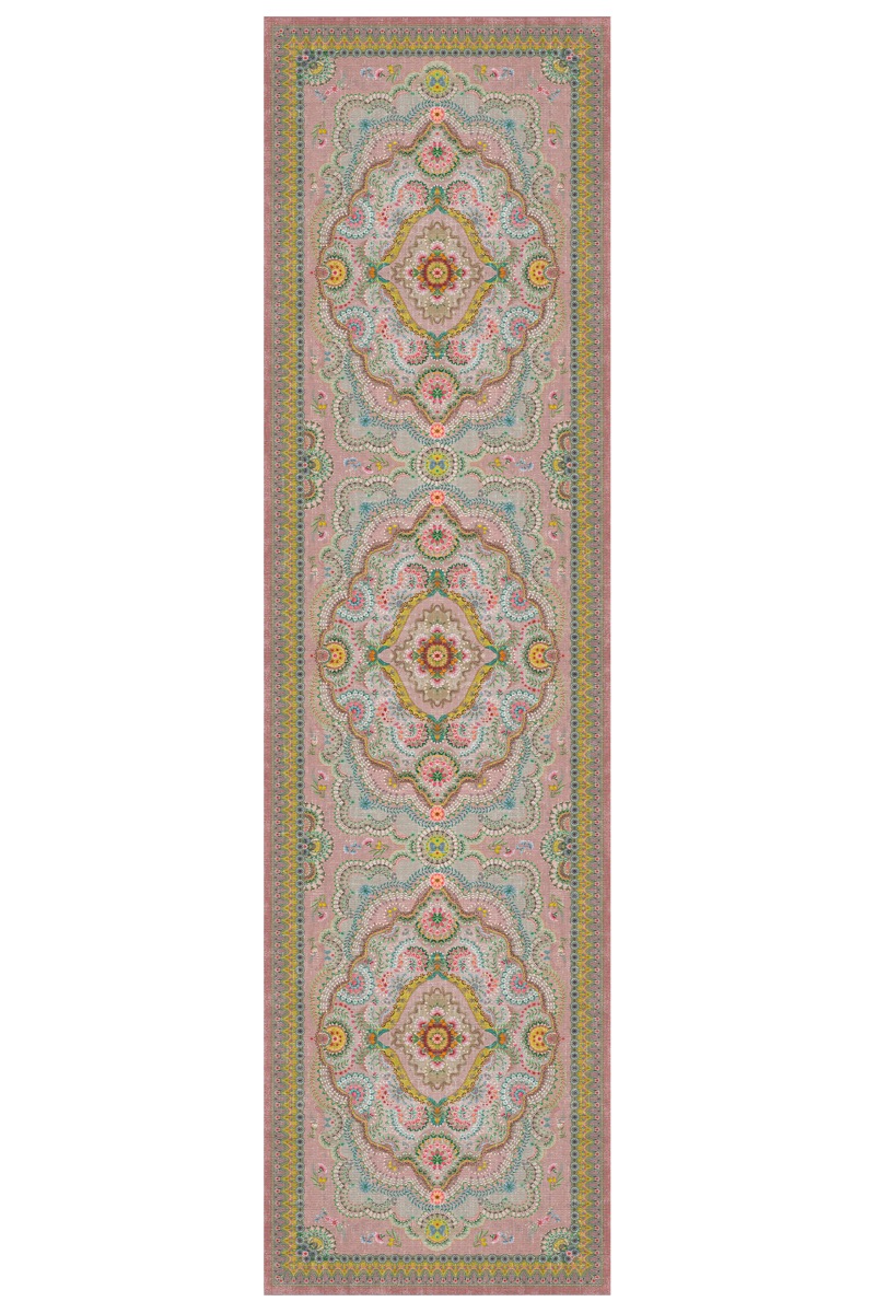 Color Relation Product Carpet Runner Majorelle by Pip Pastel Pink