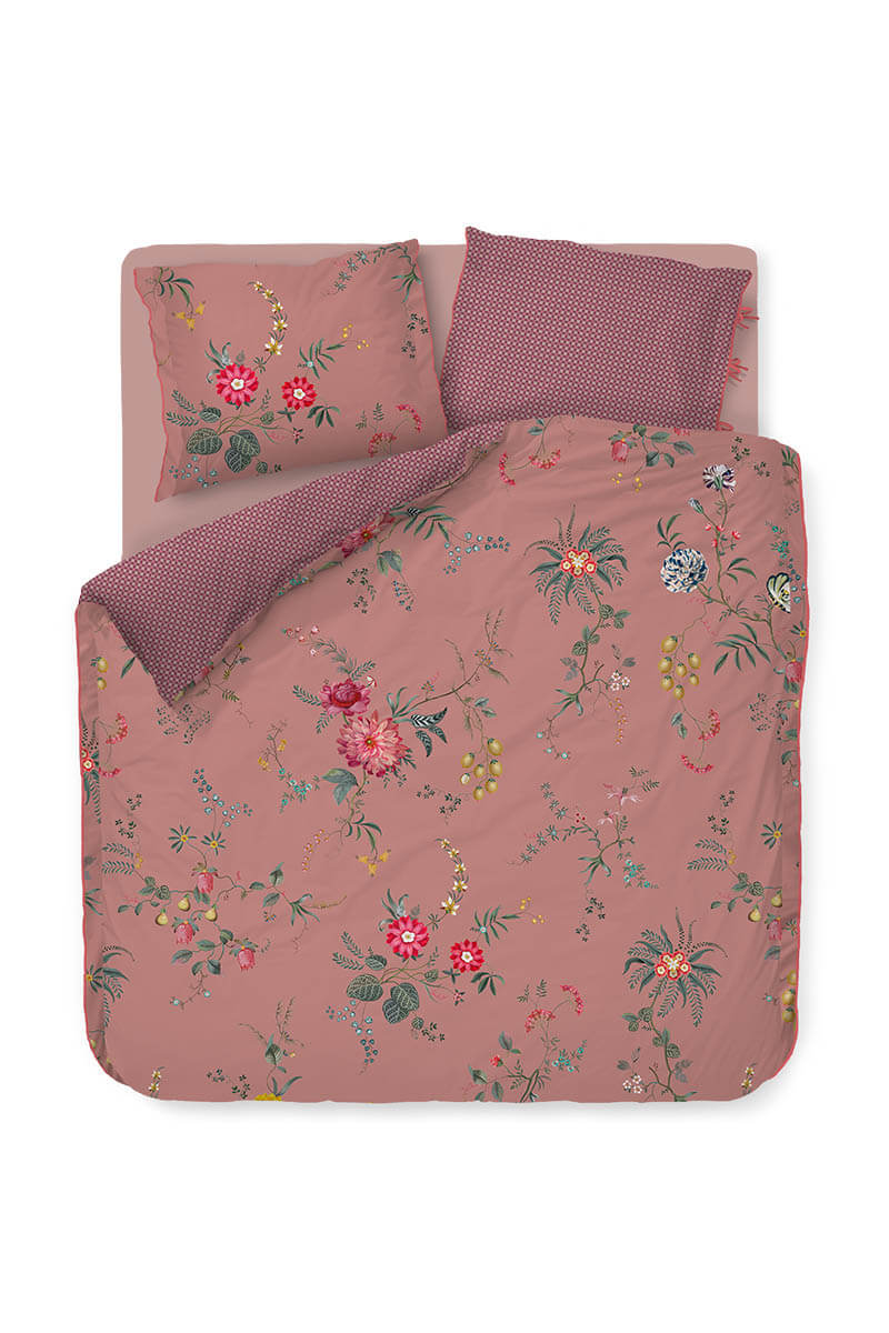 Color Relation Product Duvet Cover Fleur Grandeur Pink