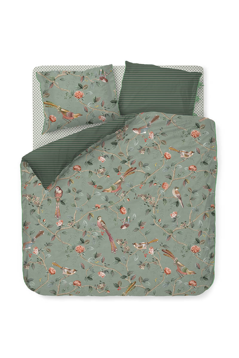 Color Relation Product Duvet Cover Set Good Nightingale Light Green