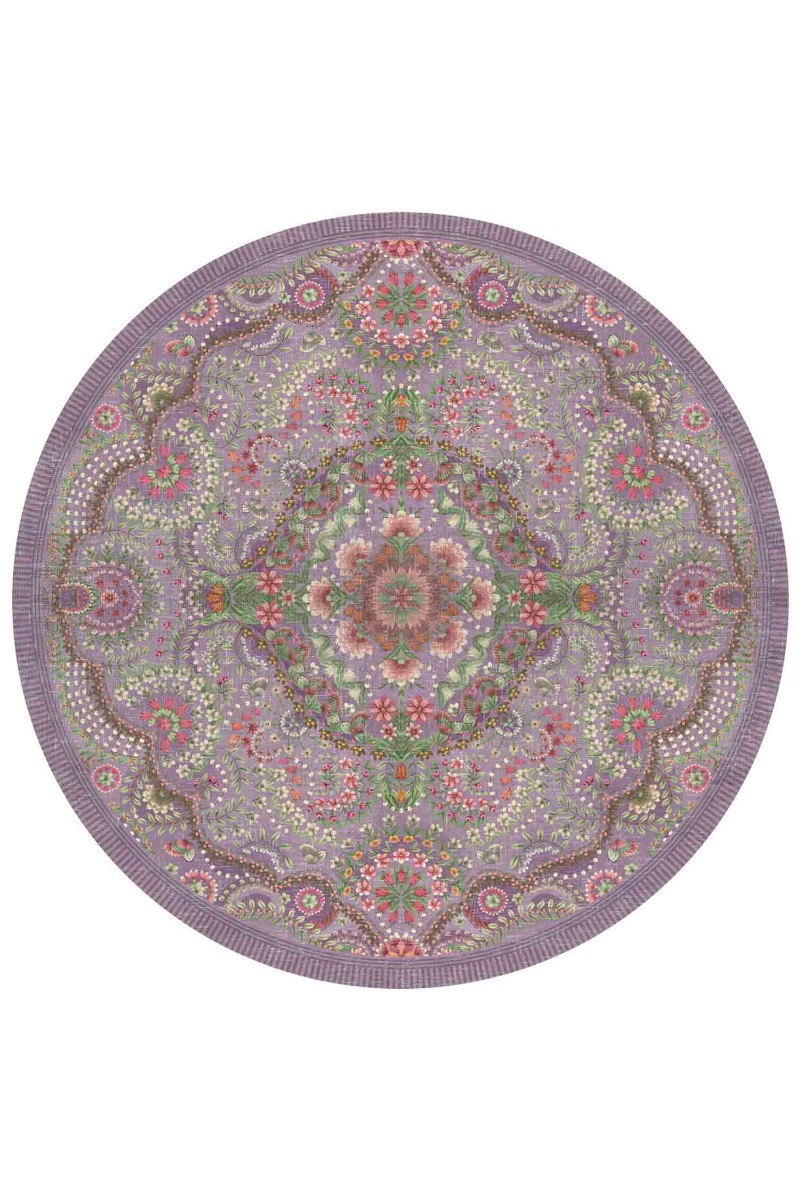 Color Relation Product Round Carpet Moon Delight by Pip Lilac