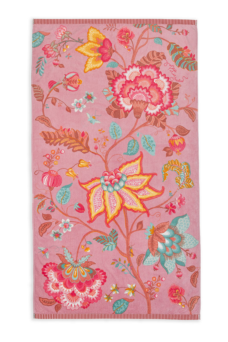Color Relation Product Beach Towel Pip Flowers Lilac