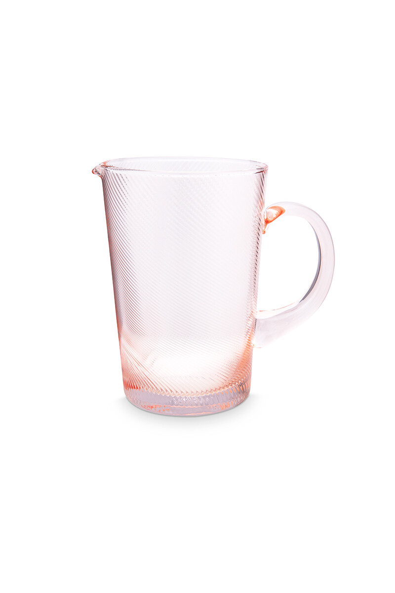 Color Relation Product Pitcher Twisted Pink