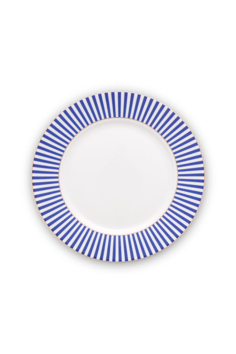 Color Relation Product Royal Stripes Breakfast Plate 21 cm