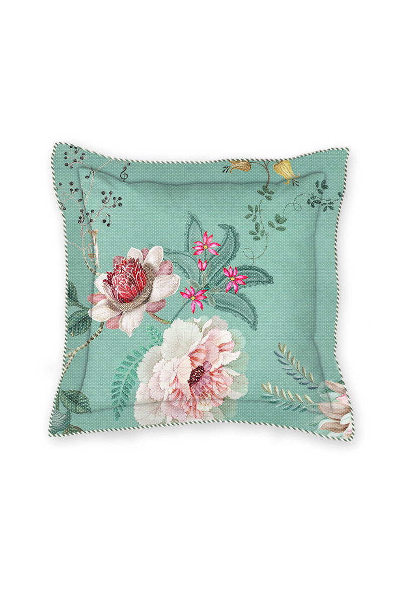 Color Relation Product Cushion Square Tokyo Bouquet Green