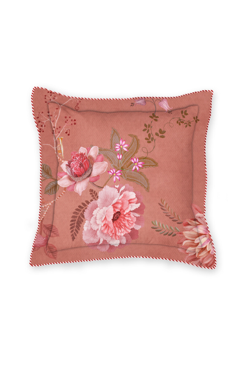 Color Relation Product Cushion Square Tokyo Bouquet Pink/Terra