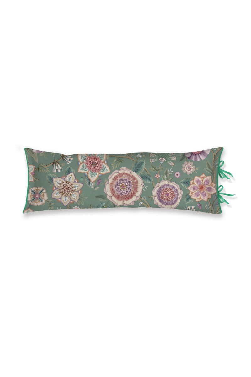 Color Relation Product Cushion Rectangle Viva Las Flores Green