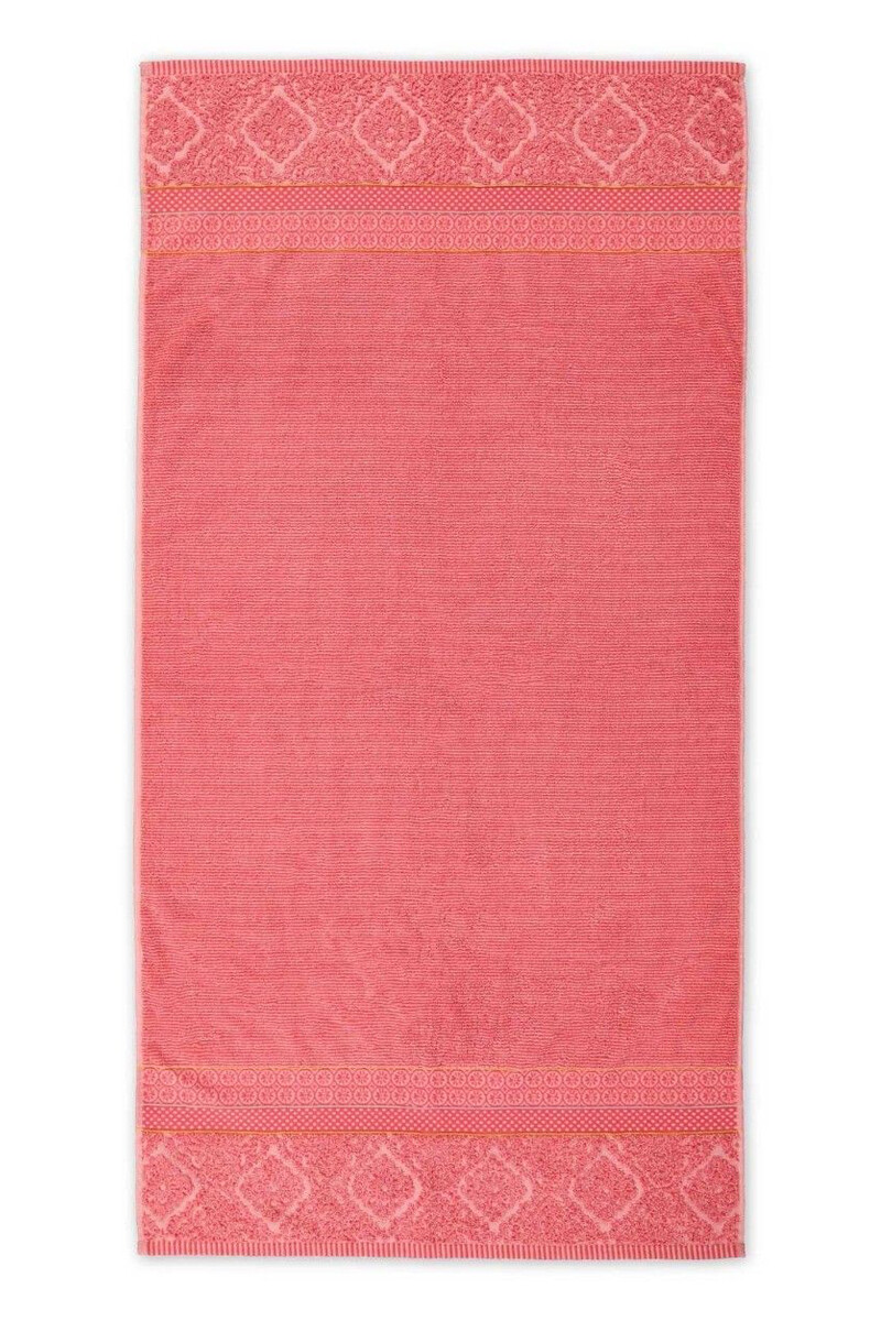 Color Relation Product Large Bath towel Soft Zellige Coral 70x140 cm